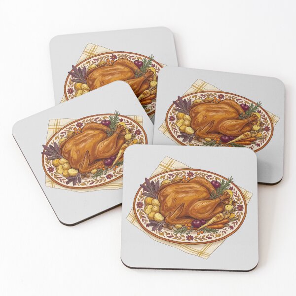 Item preview, Roast Chicken and Autumn Vegetables Platter designed and sold by hattie's.