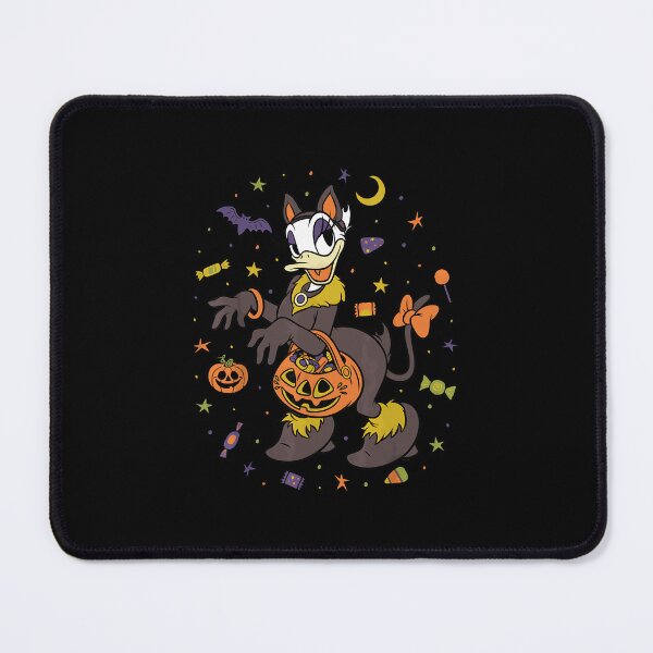 Item preview, Daisy Duck Halloween Black Cat Trick Or Treat designed and sold by DaveBevitt.