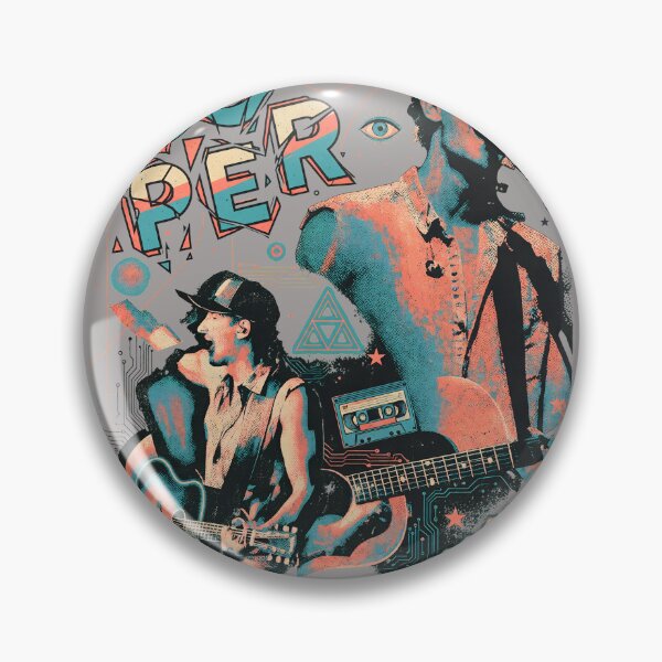 Item preview, Alan Cooper Retro Concert Graphic Tee-46 designed and sold by STEPHANIEREEVES.