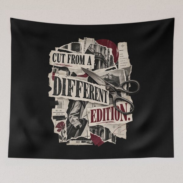 Item preview, Cut from a Different Edition – Torn Editorial Zine Collage designed and sold by Anyshca.