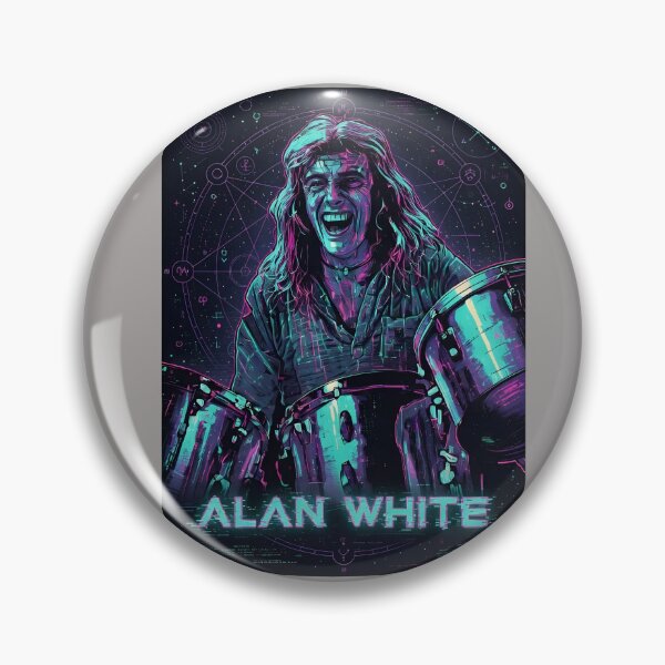 Item preview, Alan White Drummer Poster Style Pop Art-54 designed and sold by STEPHANIEREEVES.