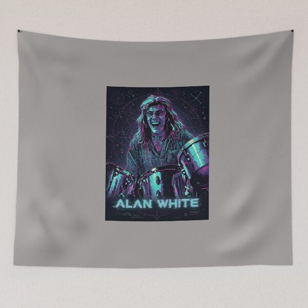 Item preview, Alan White Drummer Poster Style Pop Art-54 designed and sold by STEPHANIEREEVES.
