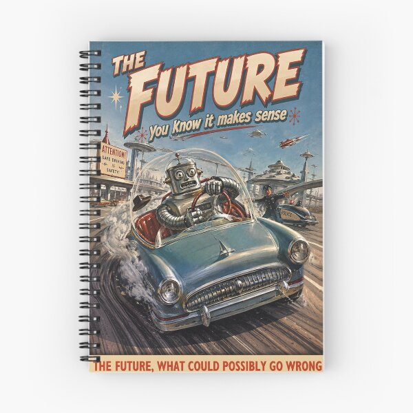 Item preview, THE FUTURE What could possibly go wrong designed and sold by Spyinthesky.