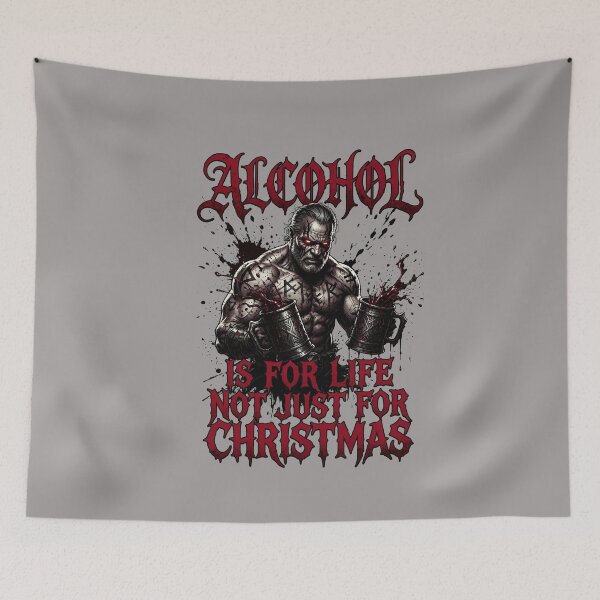 Item preview, Alcohol Is For Life Not Just Christmas Man-76 designed and sold by STEPHANIEREEVES.