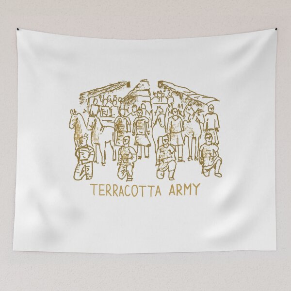 Artikelvorschau, Terrakotta-Armee, China, Souvenir-Geschenk für Touristen entworfen und verkauft von MichaeIRellov.