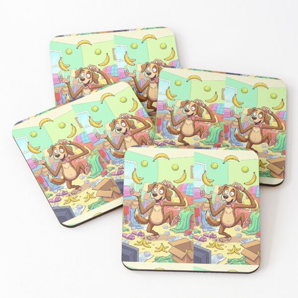 Item preview, Monkey Dog Circus Chaos – Banana Juggler designed and sold by TreatLLC.