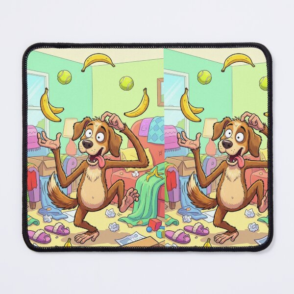 Item preview, Monkey Dog Circus Chaos – Banana Juggler designed and sold by TreatLLC.