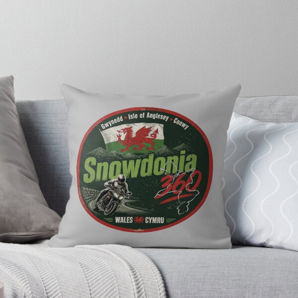 Item preview, Snowdonia 360 Wales Eryri Motorcycle Road Trip Sticker TShirt 04 designed and sold by OuterShellUK.