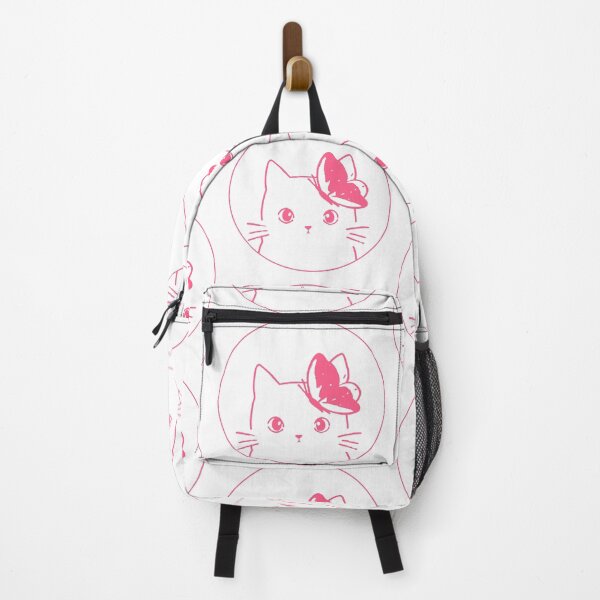Item preview, Pink Cute Cat Minimalistic designed and sold by FarieArt.