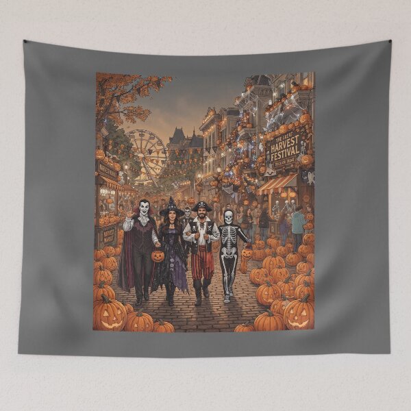Item preview, The Great Harvest Festival Halloween Carnival Costumes Shirt designed and sold by starmuffsre.