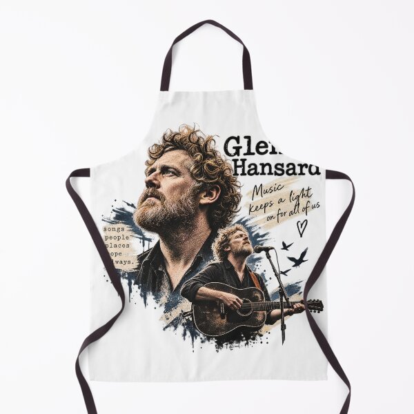 Item preview, Glen Hansard Musician Guitar Portrait designed and sold by Rokas554.