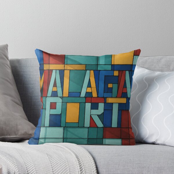 Item preview,  Malaga  Port Geometric Mosaic designed and sold by PrintGo26.