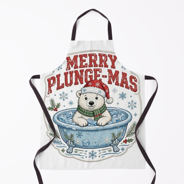 Item preview, Merry Plunge-mas Shirt | Funny Christmas Ice Bath Cold Plunge T-Shirt designed and sold by FitEnvy.