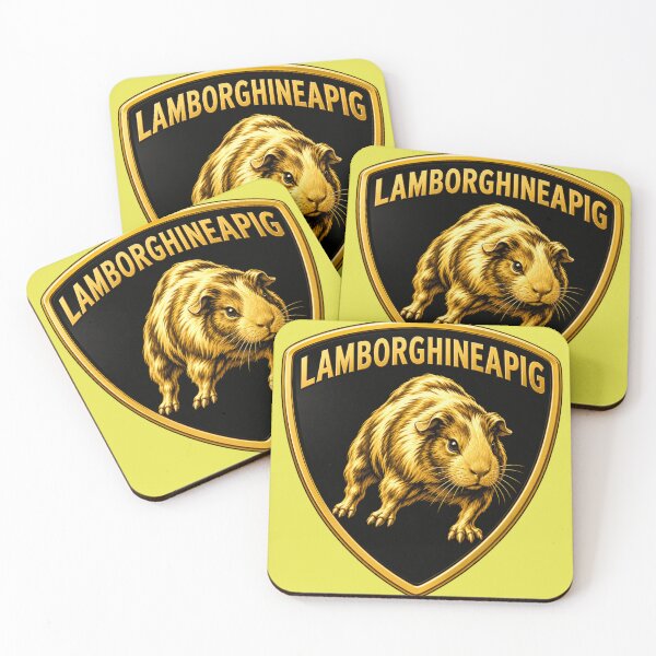 Item preview, Lamborghinea Pig designed and sold by Throbbers.