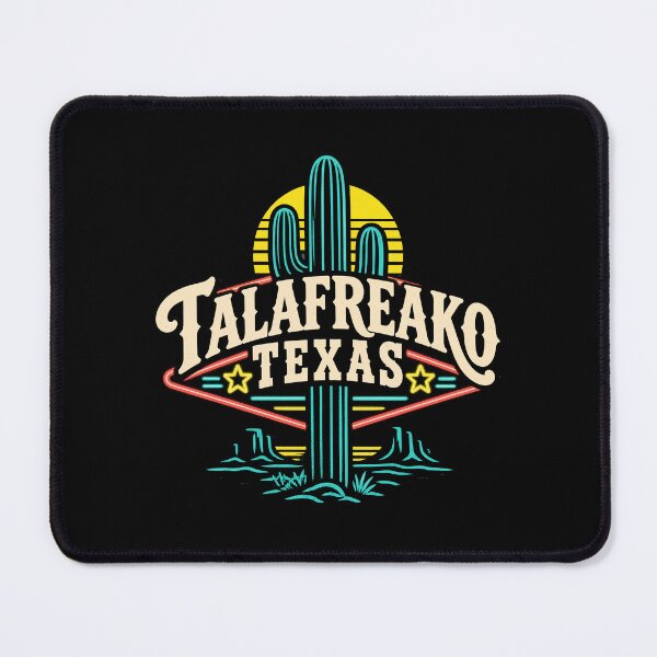 Item preview, Talafreako Texas Cactus Neon Western Sign Design designed and sold by Uglyandcute.