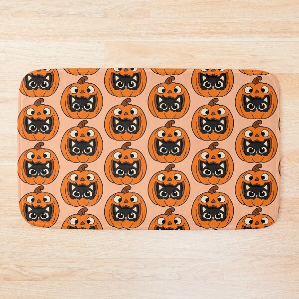Item preview, Cute Black Cat in Pumpkin – Funny Halloween Cat Design designed and sold by MewMade.