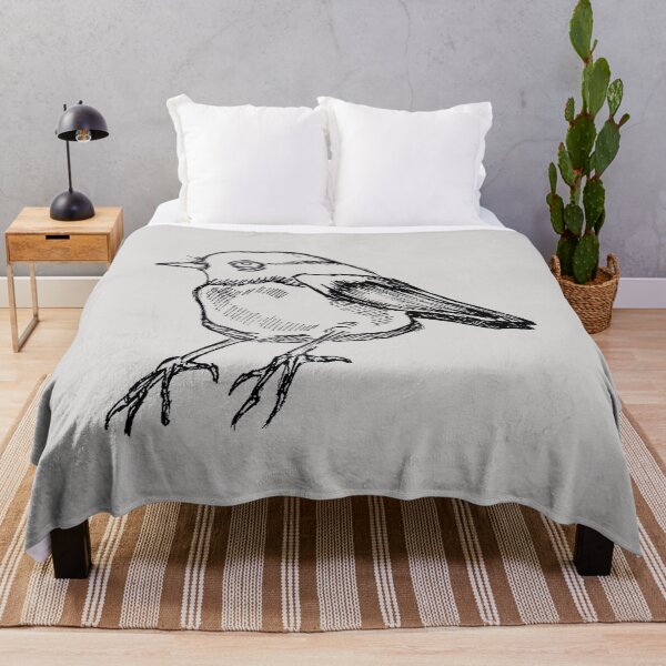 Item preview, Little Bird | Cute Hand Drawn Bird | Colorful Retro art designed and sold by Half Mess.