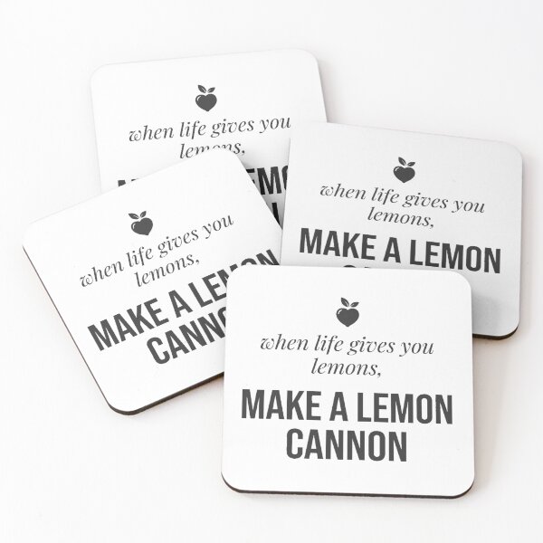Item preview, When life gives you lemons, make a lemon cannon designed and sold by LoveofLemons.