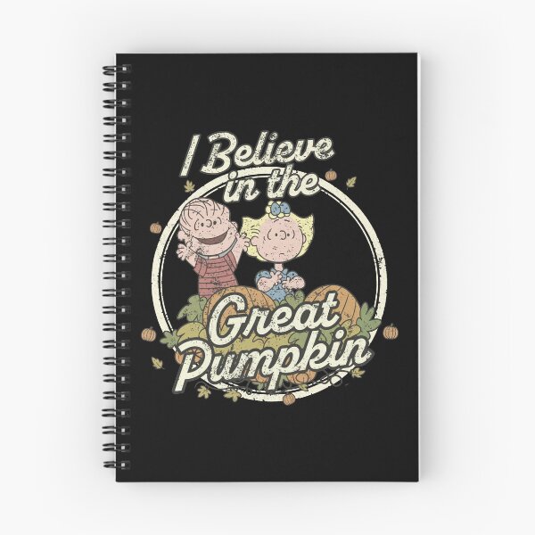 Item preview, I Believe In The Great Pumpkin Linus Sally Distressed Circle designed and sold by Dravienart.