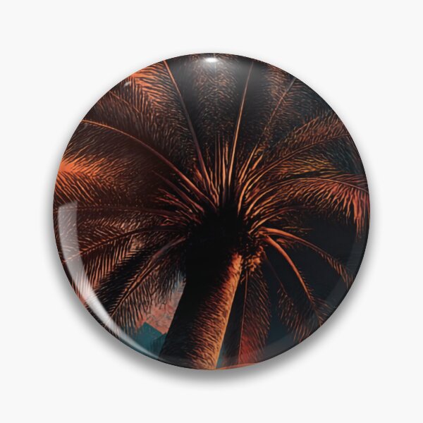 Item preview, Surreal Sunset Palm Tree Neon Vibes Art designed and sold by Designed by Cathy <3.