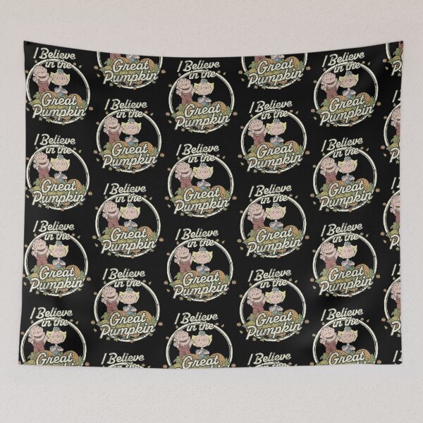 Item preview, I Believe In The Great Pumpkin Linus Sally Distressed Circle designed and sold by Dravienart.