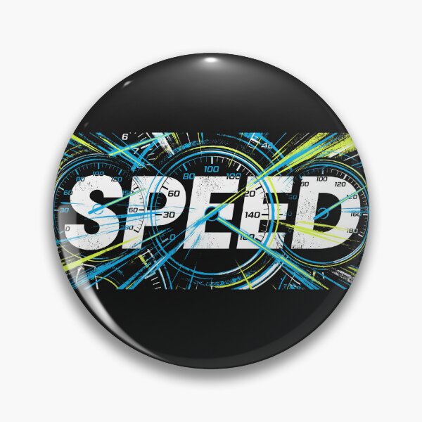 Item preview, Speed Neon Speedometer Gauge Street Racing Graphic designed and sold by KiwiRider.