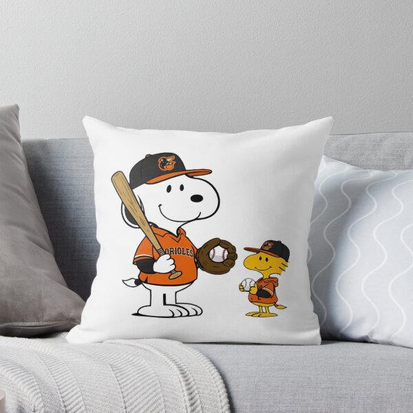 Item preview, Snoopy Woodstock Baltimore Orioles designed and sold by elfriedashops.
