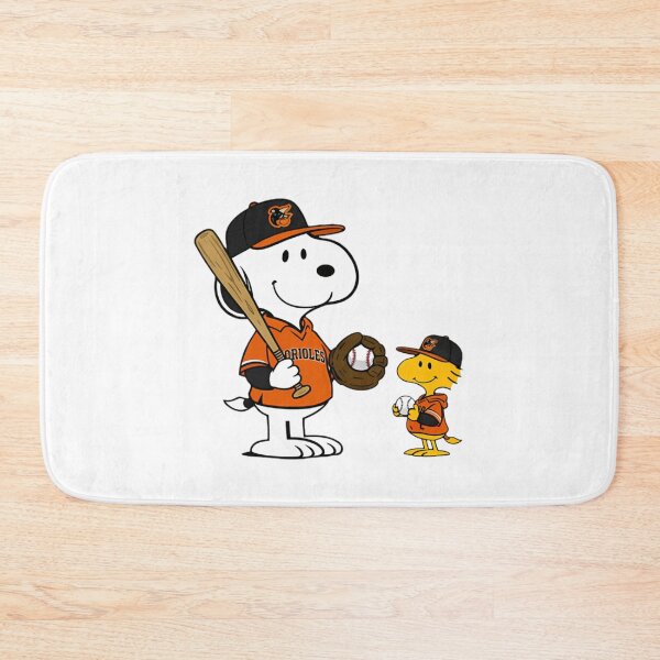 Item preview, Snoopy Woodstock Baltimore Orioles designed and sold by elfriedashops.
