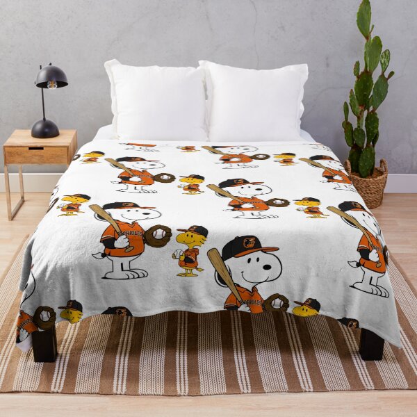 Item preview, Snoopy Woodstock Baltimore Orioles designed and sold by elfriedashops.