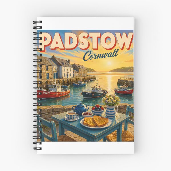 Item preview, Padstow Cornwall - Scenic Style Travel Poster designed and sold by LSVart.