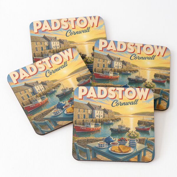 Item preview, Padstow Cornwall - Scenic Style Travel Poster designed and sold by LSVart.