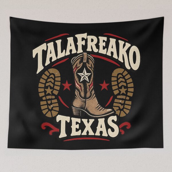 Item preview, Talafreako Texas Cowboy Boots Vintage Western Design designed and sold by Uglyandcute.
