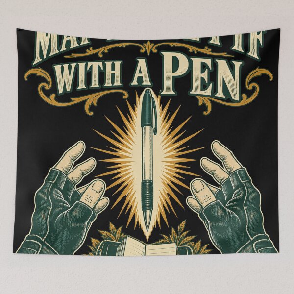Item preview, May You Be FTF With a Pen – Geocaching Humor designed and sold by mnkyride.