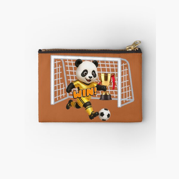 Item preview, Cute Panda Soccer Champion – Win Football Sports Design designed and sold by Palette _Vibes.