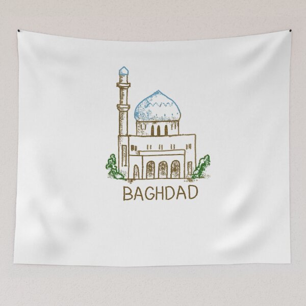 Artikelvorschau, Bagdad Irak Souvenir Geschenk für Touristen entworfen und verkauft von MichaeIRellov.
