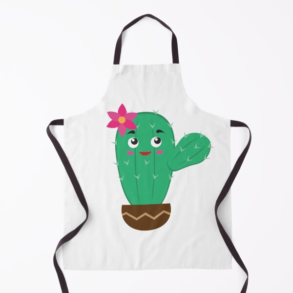 Item preview, Cute Cactus with Pink Flower in Pot Vector Illustration designed and sold by ElenMart.