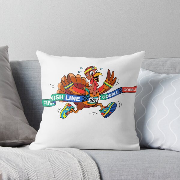 Item preview, Funny Thanksgiving Turkey Trot Running Finisher designed and sold by KMKDesignStudio.