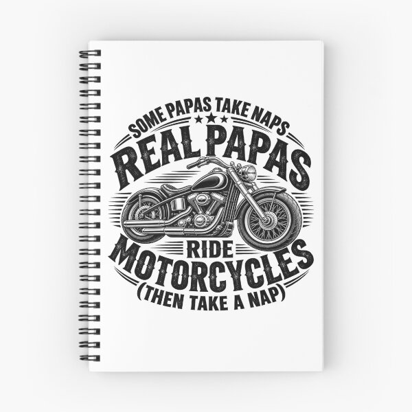 Item preview, Some Papas Take Naps Real Papas Ride Motorcycles Funny Biker Grandpa Motorcycle Humor designed and sold by 76Valeria.