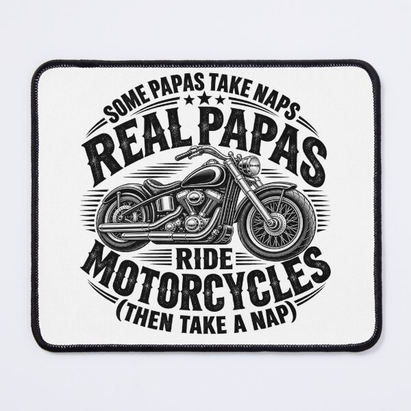 Item preview, Some Papas Take Naps Real Papas Ride Motorcycles Funny Biker Grandpa Motorcycle Humor designed and sold by 76Valeria.