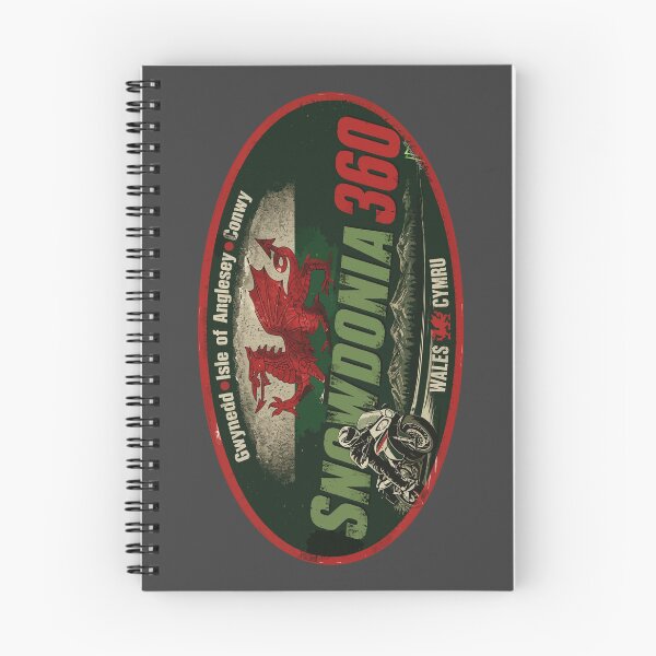 Item preview, Snowdonia 360 Wales Eryri Motorcycle Road Trip Sticker TShirt 07 designed and sold by OuterShellUK.