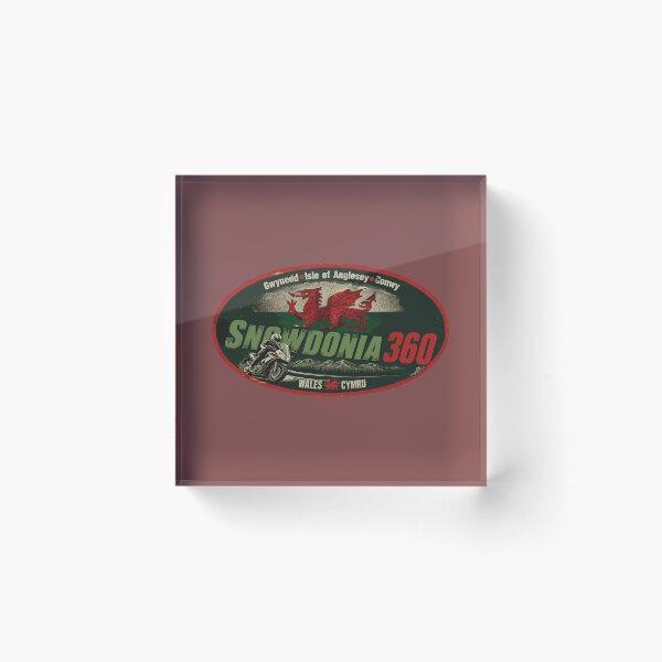 Item preview, Snowdonia 360 Wales Eryri Motorcycle Road Trip Sticker TShirt 07 designed and sold by OuterShellUK.