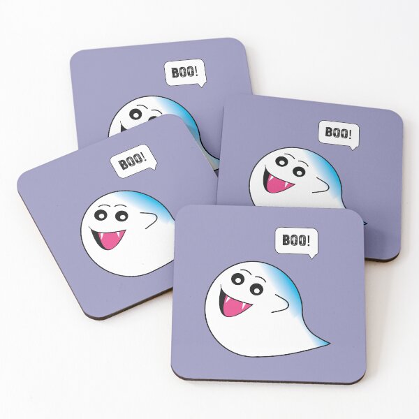 Item preview, Cute BOO Ghost Halloween  designed and sold by Mdjahirulsk.