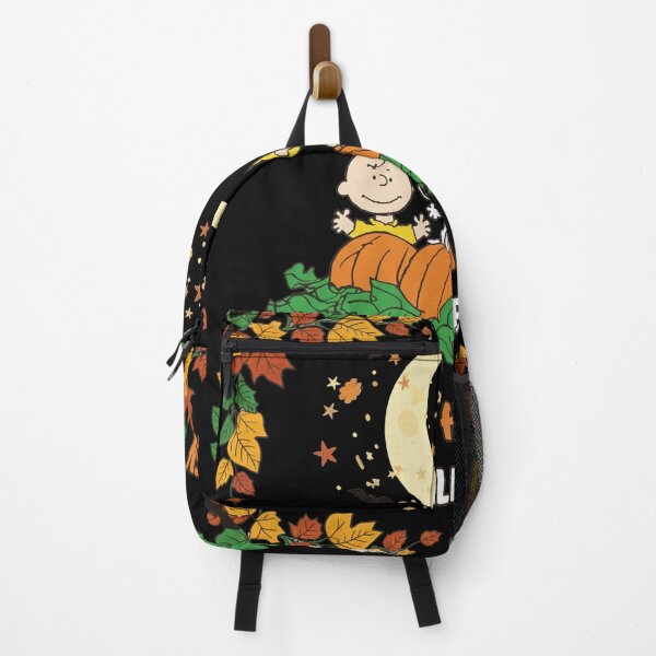Item preview, Peanuts Happy Halloween Fall Fun Pumpkin Patch Gang Crescent Moon designed and sold by Dravienart.