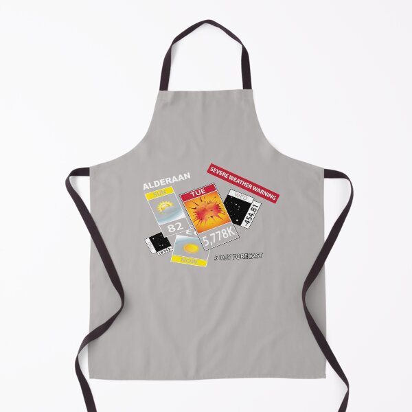 Item preview, Alderaan 5 Day Forecast Severe Weather Warning-48 designed and sold by MichaelModra.