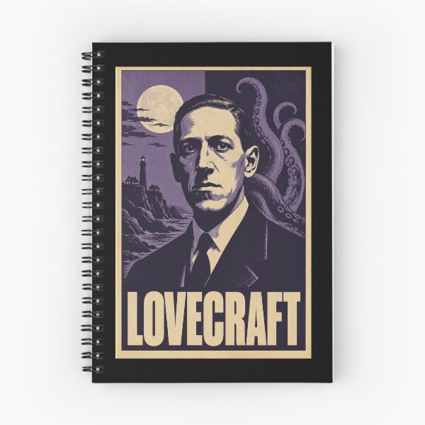 Item preview, Lovecraft Hope Poster - Dark Purple HP Lovecraft Cthulhu Art, Cosmic Horror Print designed and sold by ValentinaHramov.