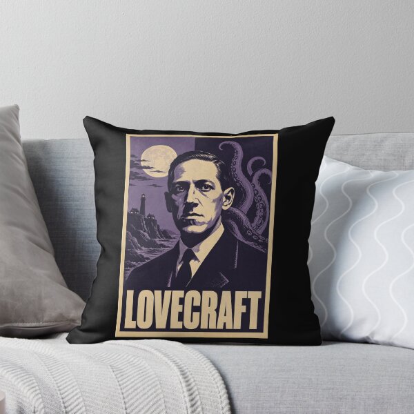 Item preview, Lovecraft Hope Poster - Dark Purple HP Lovecraft Cthulhu Art, Cosmic Horror Print designed and sold by ValentinaHramov.