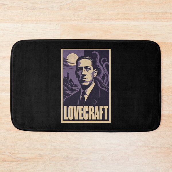Item preview, Lovecraft Hope Poster - Dark Purple HP Lovecraft Cthulhu Art, Cosmic Horror Print designed and sold by ValentinaHramov.
