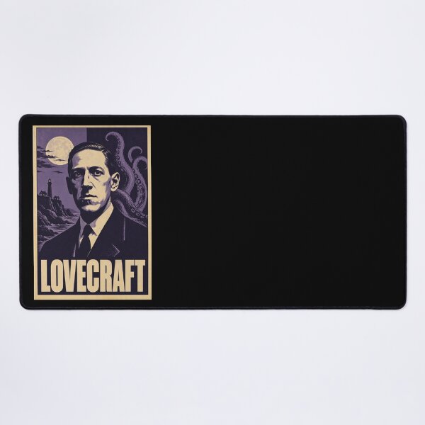 Item preview, Lovecraft Hope Poster - Dark Purple HP Lovecraft Cthulhu Art, Cosmic Horror Print designed and sold by ValentinaHramov.
