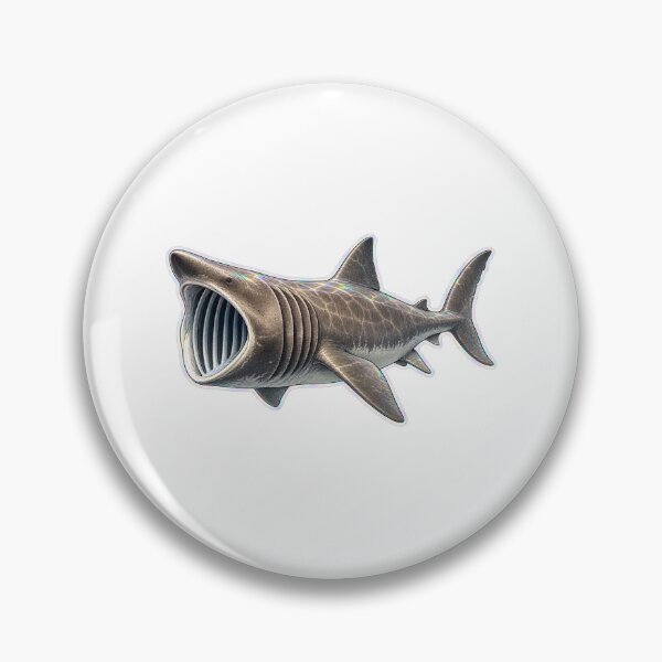 Item preview, Holographic Basking Shark Marine Life Sticker designed and sold by KenworksDigital.