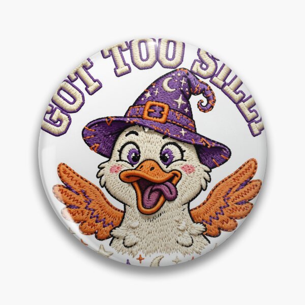 Item preview, Silly Goose Halloween Shirt - Got Too Silly Witch Goose Spooky Tee designed and sold by FitEnvy.